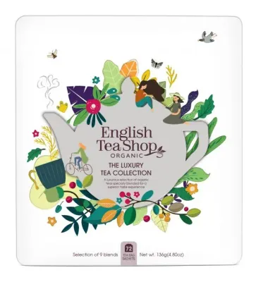 Чай English Tea Shop Luxury Tea Collection, набор 72 пакетика в жестяной банке
