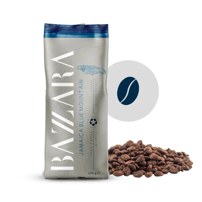 Кофе в зёрнах Bazzara Rarity Jamaica Blue Mountain 250 г