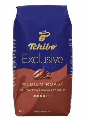 Кофе в зернах Tchibo Exclusive Medium Roast, 1 кг