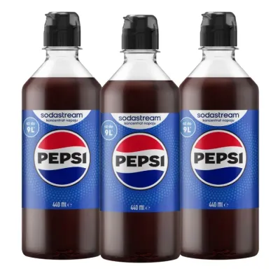 Набор сиропов SodaStream Pepsi, 3х440 мл