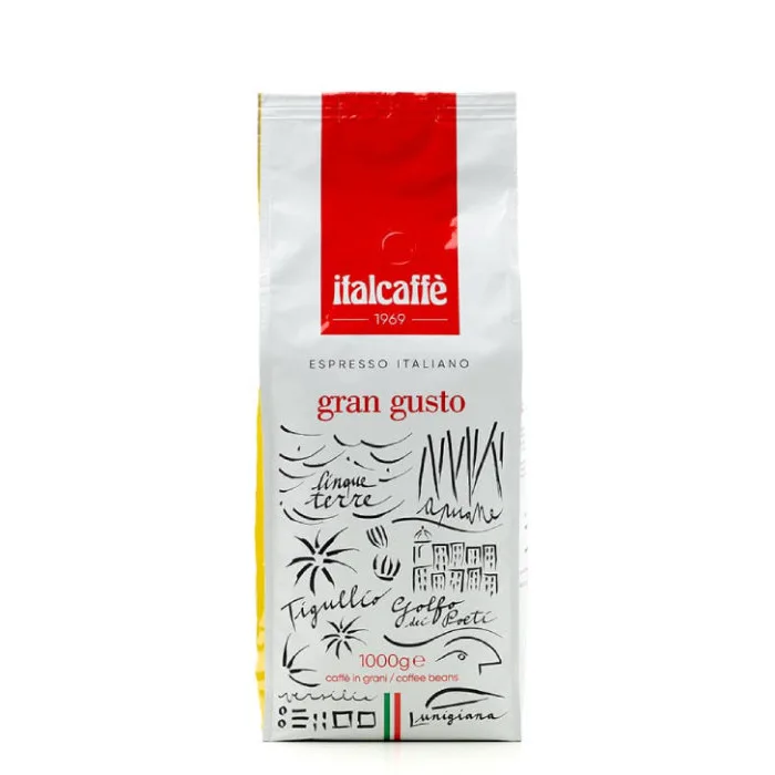 Кофе в зернах Italcaffe Espresso Italiano Gran Gusto 1 кг