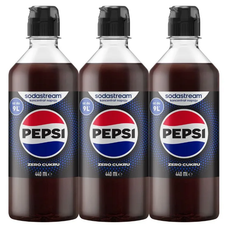 Набор сиропов SodaStream Pepsi Max, 3х440 мл