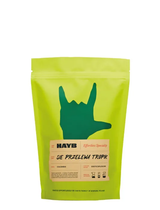 Кофе в зернах HAYB Sie Przelewa Tropik, 250 г