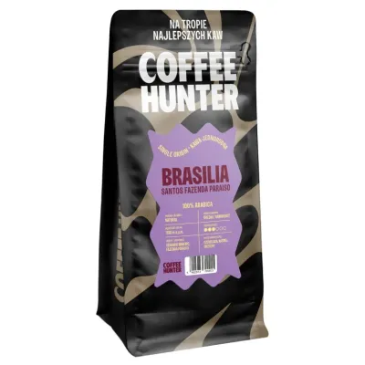 Кофе в зёрнах Coffee Hunter Бразилия Сантос Фазенда Параисо, 1 кг