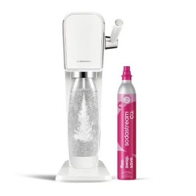 Сатуратор для газирования воды SodaStream Art, белый, стартовый комплект