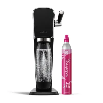 Сатуратор для газированной воды SodaStream Art, черный набор