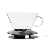 Дриппер Kalita Wave 185 стеклянный для пуровер кофе — фото 1