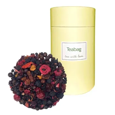 Фруктовый чай Teabag Fruit Berry Mix, листовой, 100 г