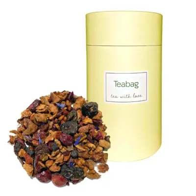 Фруктовый чай Teabag Cherry Cassis, листовой, 100 г