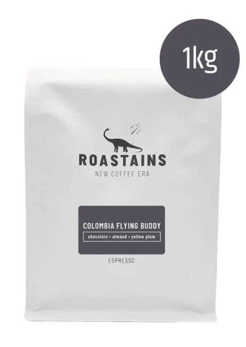 Кофе в зёрнах Roastains Kolumbia Flying Buddy Espresso 1 кг