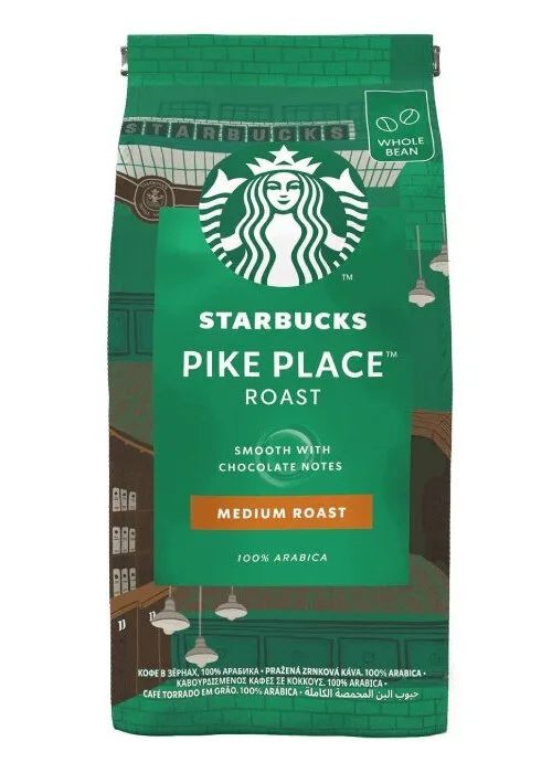 Кофе в зернах Starbucks Pike Place Roast, 450 г