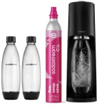 Сатуратор для газирования воды SodaStream Terra черный с 2 бутылками — фото 1