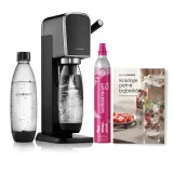 Сатуратор для газирования воды SodaStream Art, черный, + книга рецептов — фото 1