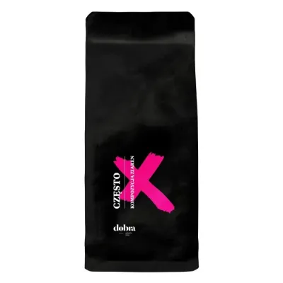 Кофе в зёрнах Dobra CZESTO, композиция зёрен, 1 кг