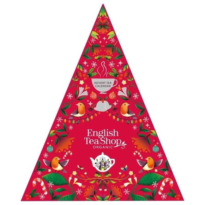 Адвент-календарь чай English Tea Shop «Красная ёлочка» 25х2 г
