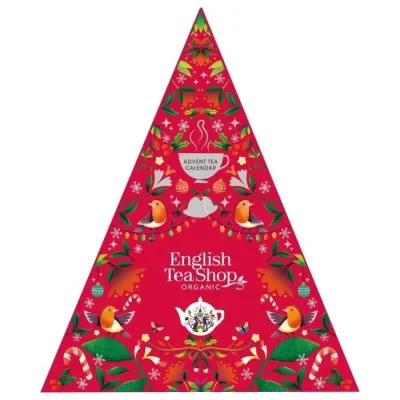 Адвент-календарь чай English Tea Shop «Красная ёлочка» 25х2 г