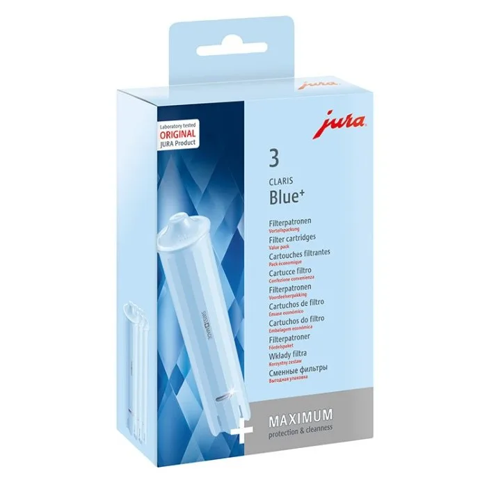 Набор фильтров для воды Jura Claris Blue+, 3 штуки