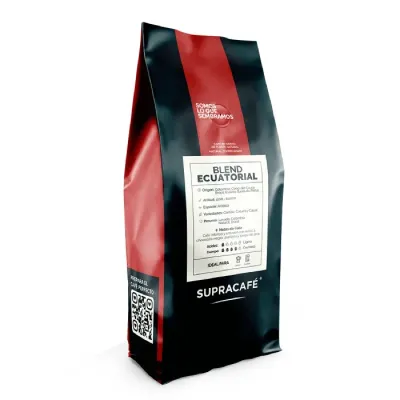 Кофе в зёрнах Supracafe Ecuatorial 100% арабика 1 кг