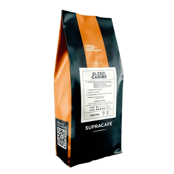 Кофе в зернах Supracafe Caribe 100% Arabica, 1 кг