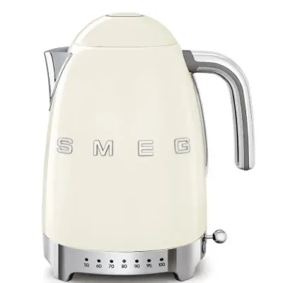 Электрический чайник Smeg KLF04CREU кремовый, 1,7 л