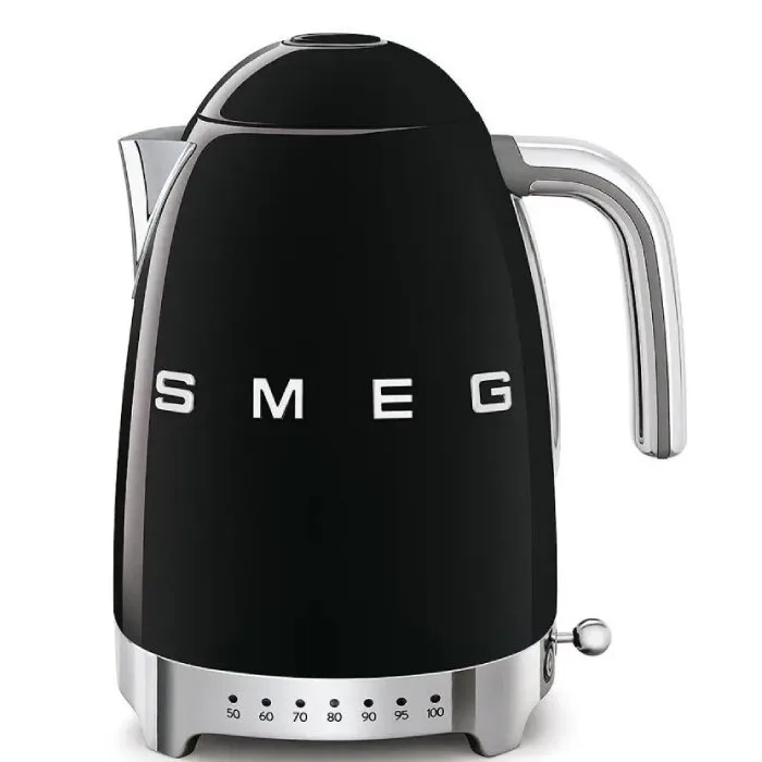 Электрический чайник Smeg KLF04BLEU черный, 1,7 л