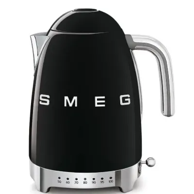 Электрический чайник Smeg KLF04BLEU черный, 1,7 л