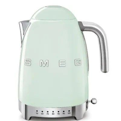Электрический чайник Smeg KLF04PGEU пастельно-зеленый, 1,7 л