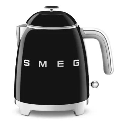 Электрический чайник Smeg KLF05BLEU MINI черный, 0,8 л
