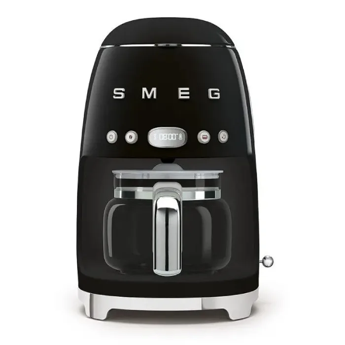 Переливная кофеварка Smeg DCF02BLEU, черная