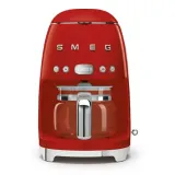 Переливная кофеварка Smeg DCF02RDEU, красная — фото 1