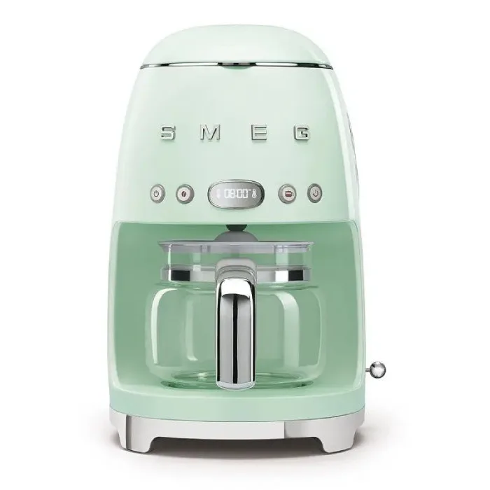 Переливная кофеварка Smeg DCF02PGEU, зеленая