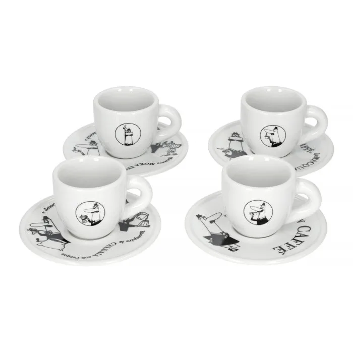 Набор чашек для кофе Bialetti Carousel, 4 штуки