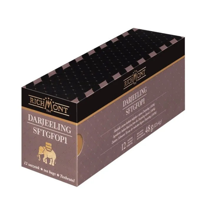 Чёрный чай Richmont Darjeeling SFTGFOP1 в пакетиках 12х4 г