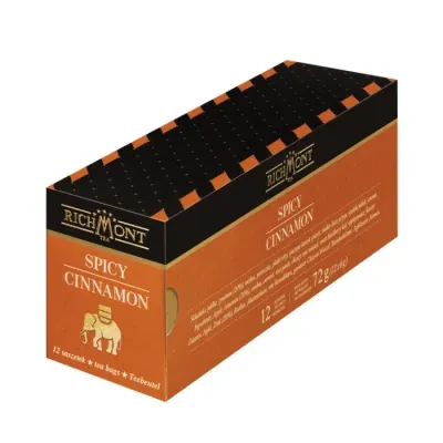 Фруктовый чай Richmont Spicy Cinnamon в пакетиках 12х6 г