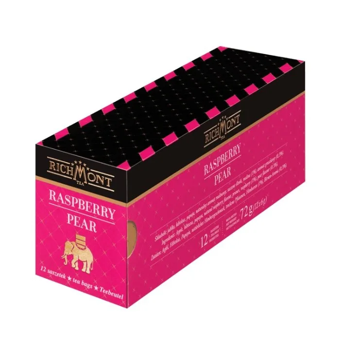 Фруктовый чай Richmont Raspberry Pear, 12х6г