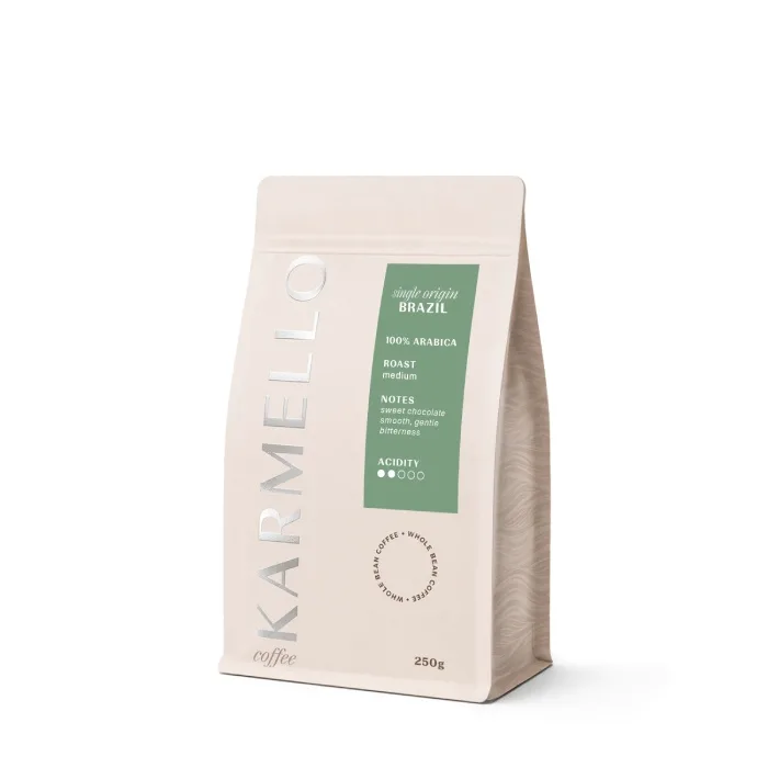 Кофе в зернах Karmello Brazil Single Origin, 250 г