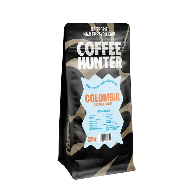 Кофе в зернах Coffee Hunter Колумбия без кофеина 250г