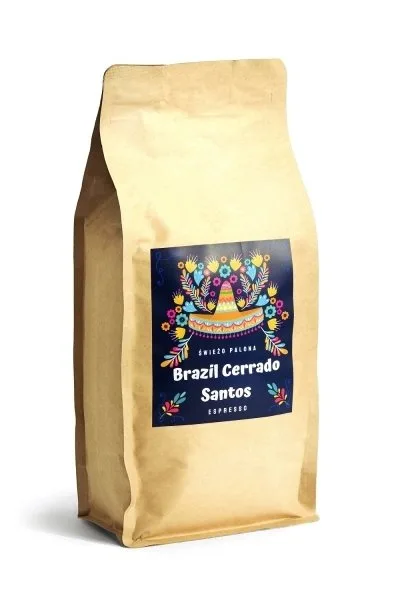 Кофе в зернах Swiezo Palona Brazil Cerrado Santos Natural, 1 кг