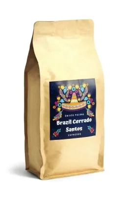 Кофе в зернах Swiezo Palona Brazil Cerrado Santos Natural, 1 кг