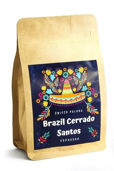 Кофе в зёрнах Swiezo Palona Brazil Cerrado Santos Natural, 250 г
