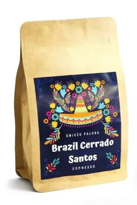 Кофе в зёрнах Swiezo Palona Brazil Cerrado Santos Natural, 250 г