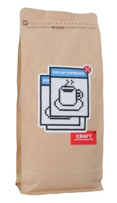 Кофе в зёрнах Craft POP-UP Espresso, средняя обжарка, 1 кг
