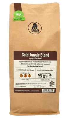 Кофе в зернах Ingagi Coffee Gold Jungle Blend, 1 кг