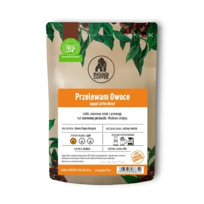 Кофе в зернах Ingagi Coffee Przelewam Owoce, 250 г
