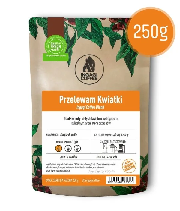 Кофе в зернах Ingagi Coffee Цветочный (Пуровер) 250г