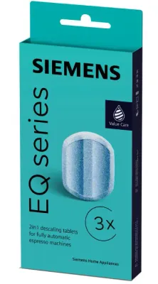 Таблетки для удаления накипи Siemens TZ80002A, 3 шт.