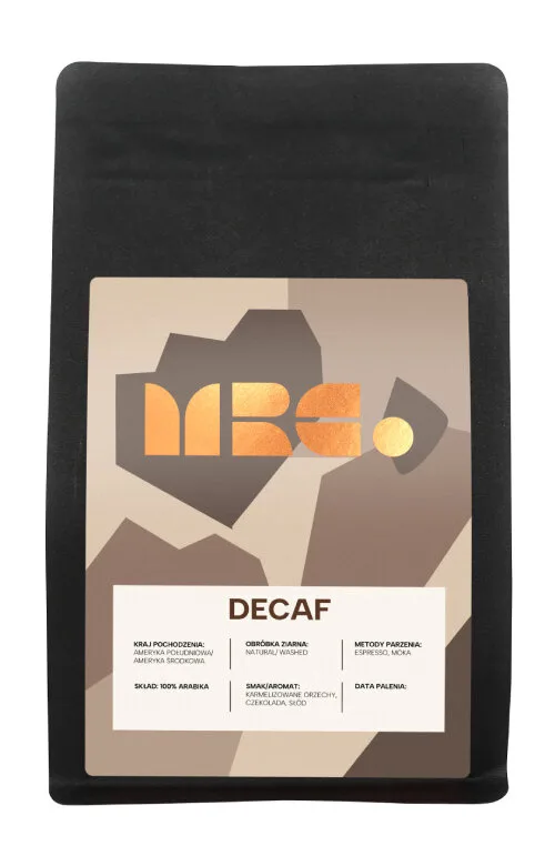 Кофе в зёрнах MRC DeCaf без кофеина, 250 г