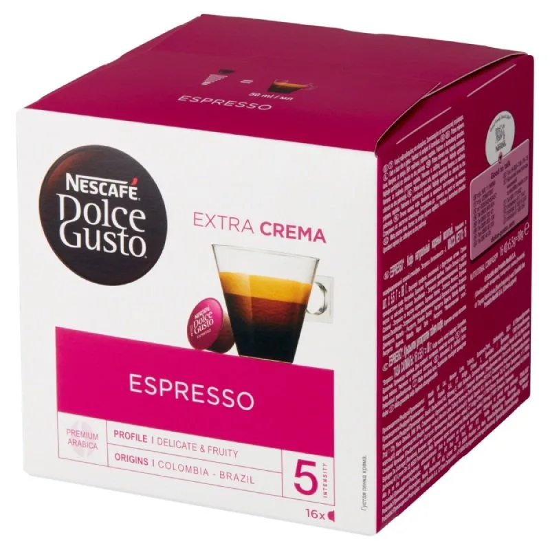 Кофе в капсулах Nescafe Dolce Gusto Espresso, 96 капсул (6х16 шт)
