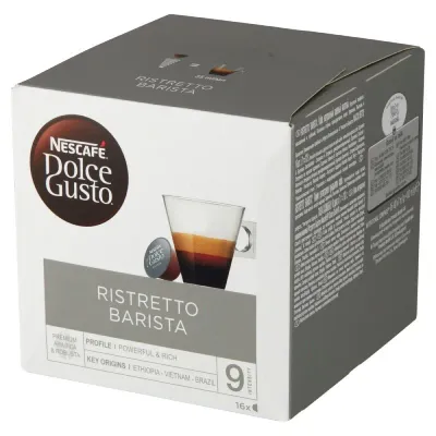 Кофе в капсулах Nescafe Dolce Gusto Ristretto Barista, 96 капсул (6х16 шт)
