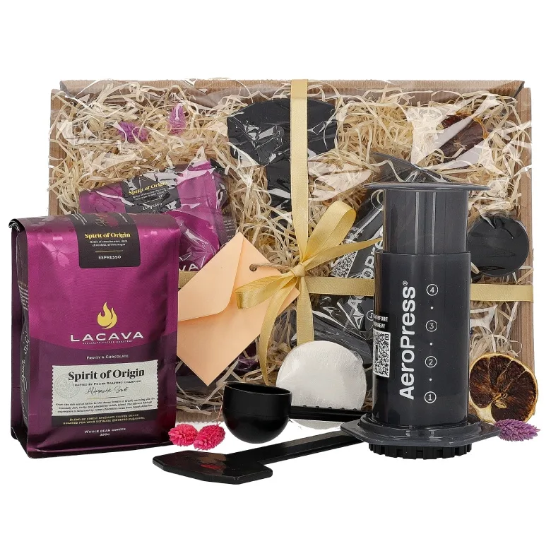 Подарочный набор — AeroPress и кофе в зёрнах Mott